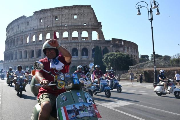 Legendary Vespa turns 80 as Rome celebrates a lifestyle icon
