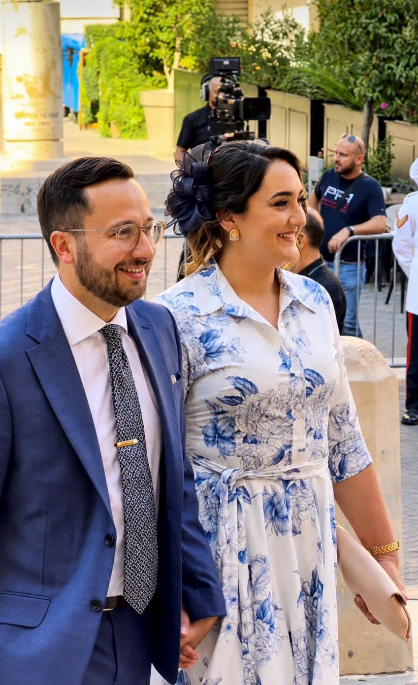 PN MP Darren Carabott and his partner.