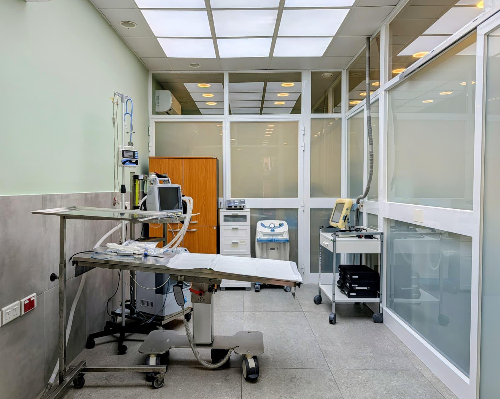 Inside one of the rooms in the Fgura emergency vet clinic. Photo: Chris Sant Fournier
