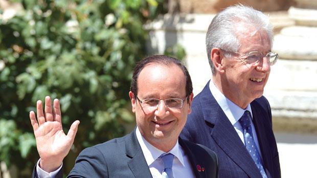 President Francois Hollande and Prime Minister Mario Monti are both coming to Malta for the 5+5 meeting.