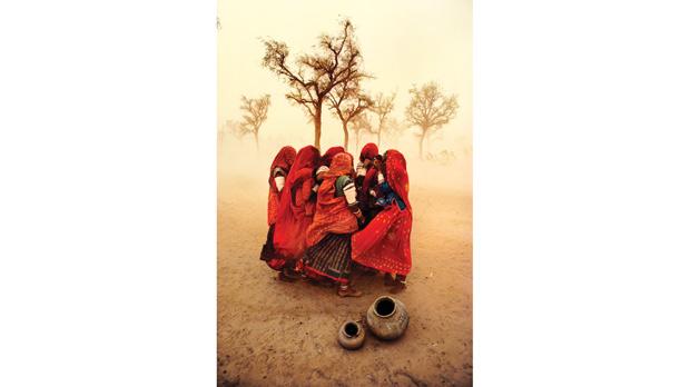 Dust Storm, Rajasthan, India, 1983