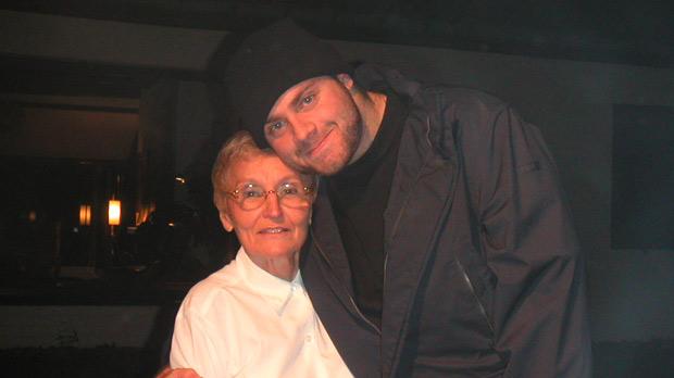 Joseph Calleja with his most faithful fan, Colette Males.