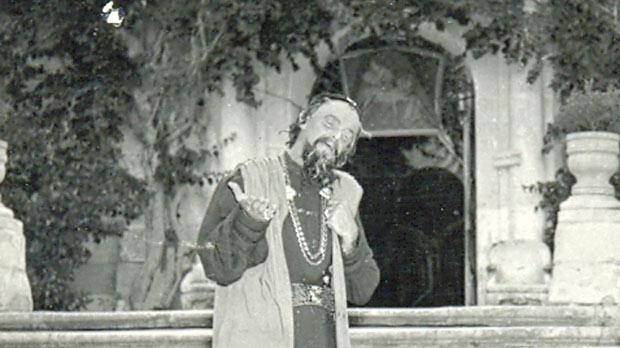 The play As You Like It performed at San Anton Gardens in 1938.